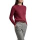 thumbnail image 4 of INSPIRE CHIC Suéter de Mujer Cuello Redondo de Punto de Manga Larga Dobladillo Elástico Capa Base Otoño Invierno Casual Top de Punto Acanalado XL Rojo, 4 of 6
