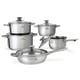 thumbnail image 1 of Bateria De Cocina 10 Pzs Gourmet Line Acero Inoxidable, 1 of 5