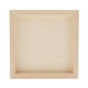 thumbnail image 5 of Artista En Blanco Blanco Tablero De Madera Cuadro De Acrílico Al óleo DIY 1.5x20x20cm, 5 of 5
