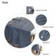 thumbnail image 4 of Mantel JSFLY de lino impermeable 137 cm x 305 cm azul marino, 4 of 7