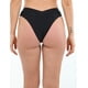 thumbnail image 1 of Bikini tanga en V negro, 1 of 4