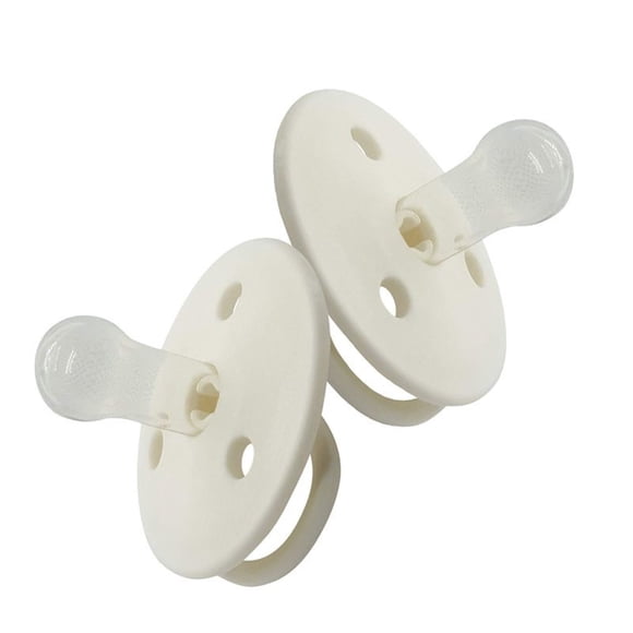 Chupetes Redondos Mininor Silicona 0 Meses+ 2 Uns