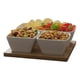 thumbnail image 2 of Juego 3 Soporte Snacks Moderno Aperitivos Bandeja Servir Jhn, 2 of 3