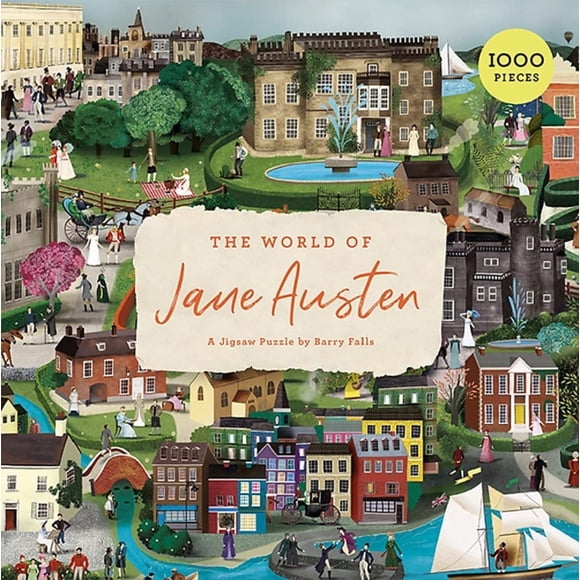 Puzzle Laurence King El mundo de Jane Austen 1000 piezas