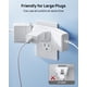 thumbnail image 3 of Outlet Extender TROND, divisor de enchufe de pared con conexión a tierra de 3 clavijas, 3 of 7