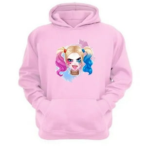 Genérico - Polerón Canguro Harley Rosa Talla Xs Unisex