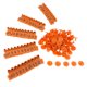thumbnail image 5 of Etiqueta De Oreja De Plástico Para Ganado Para Perro, Oveja, Cerdo, Número 1 A 100 Naranja, 5 of 5