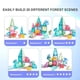 thumbnail image 4 of Set De Construcción Bloques Magnéticos De Animales 40 Piezas, 4 of 7