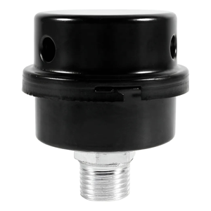 Erux - Filtro D Aire 3/8 Silenciador Metal P/ Compresor Aire Dental Negro 1 Monofásicav