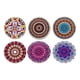 thumbnail image 1 of Base De Corcho De Cerámica Posavasos Redondos Cojines De Taza De Cocina Mantel Individual + Soporte 6pcs, 1 of 5