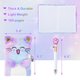thumbnail image 5 of Diary PJDRLLC Agenda con forma de gato con candado para niñas de 6 a 8 años, 5 of 7