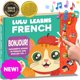 thumbnail image 1 of Libro en francés Lulu Learns French Vol. 1 con música para niños, 1 of 8