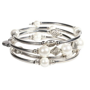Brazalete Mujer Gino Rodinis B515 | Blanco