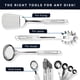 thumbnail image 4 of Juego de utensilios de cocina Home Hero de acero inoxidable, 54 piezas, 4 of 6