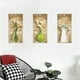 thumbnail image 3 of Set Of 3, 3D PVC Removable Wall Art Sticker Decals DIY, White Flower And Green Vase, Simulation Vase Wall Decal For Living Room Porch, Home Decor, 8.6in*17.7in, 3 of 4
