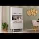 thumbnail image 5 of Mueble Alacena De Cocina Blanco 4 Puertas 2 Cajones MDP Be desing 168,4 X 90,8 X 36,3 cm., 5 of 5