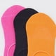 thumbnail image 3 of Calcetines Mujer Invisibles Fucsia/Negro/Naranjo Corona, 3 of 4