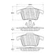 thumbnail image 2 of Pastillas Freno para auto PQPRO 500.09800, 2 of 5