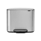 thumbnail image 1 of Basurero Pedal Bo 36 Lt Matt Steel Fingerprint Proof, 1 of 3