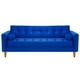 thumbnail image 1 of Sofa Retro 3cg Felpa 04 Azul Rey, 1 of 6