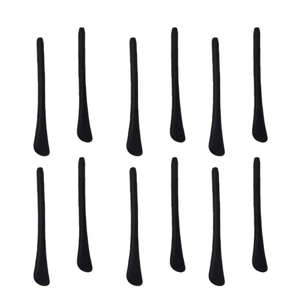 Puntas de silicona antideslizantes para los extremos de las gafas, fundas de tubo de repuesto para patillas de gafas de sol planas y delgadas con alambre, 6 pares