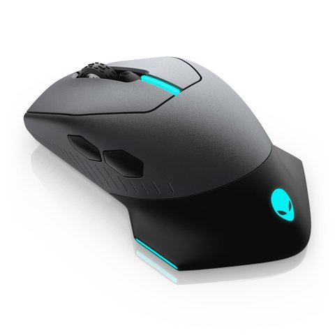 Mouse Gamer Alienware Aw610M Recargable 7 Botones Rgb Negro