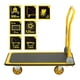 thumbnail image 4 of Carro de Acero para 300 kg ProChef. 91x61 cm., 4 of 7