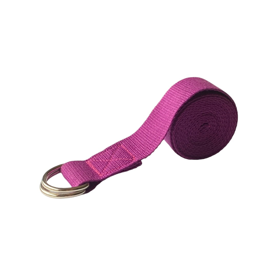 Gymhome - Correa De Estiramiento Para Yoga Y Pilates Violeta