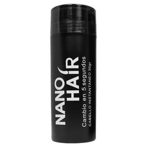 Nano Hair - Pelo En Polvo Negro Frasco 30 Gr