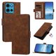 thumbnail image 1 of Funda Billetera Delgada para Motorola Moto G75 5G con Ranuras y Soporte Marrón, 1 of 6
