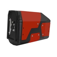 Ioensy - Caja De Herramientas Para Motocicleta, Caja Lateral Para Bmw R1200Gs Adv 2004-2019 R1250Gs Adv, Color Rojo