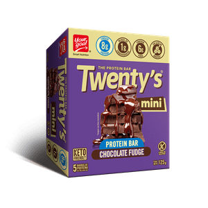 Twenty´S - Barritas De Proteína Twenty'S Mini Chocolate Fudge 5U
