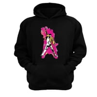 Genérico - Polerón Canguro Freddy Mercury Negro Talla S Unisex