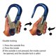 thumbnail image 3 of Gancho de refuerzo Fusion Climb Poseidon II de aluminio forjado, 3 of 7