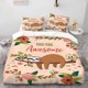 thumbnail image 1 of Sloth You Are Awesome Themed Bedding Set Duvet Cover and Pillowcase Set Soft and Comfortable, 1 of 1