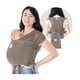 thumbnail image 1 of Portabebés Envolvente Ajustable D Lite Gris Cobre, 1 of 9