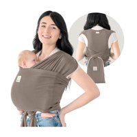 Portabebés Envolvente Ajustable Keababies D-Lite Gris Cobre