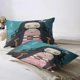 thumbnail image 4 of nezuko Bedding Sets Cartoon Duvet Cover Lightweight 3 Piece Bet Sets for Kids Boys Girls, 4 of 5