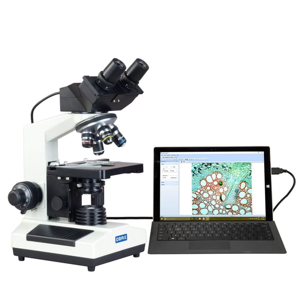 Microscopio OMAX MD827S30 de 3 MP digital integrado 40X-2000X
