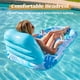 thumbnail image 2 of Hinchable Pool Lounge Float Sloosh para adultos con portavasos, color azul, 2 of 9