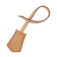 thumbnail image 3 of Bolsa Colgante Mochila Etiqueta Decoración Portátil Impermeable Simple Etiqueta De Equipaje Marrón Claro, 3 of 3