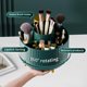 thumbnail image 2 of Soporte organizador para brochas de maquillaje Fanado Rotate 360°, color verde, 2 of 8