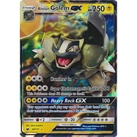 Carta Coleccionable Pokémon Alolan Golem Gx 34/111 Ultra Rare