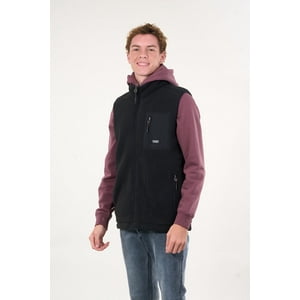 Polemic - Poleron Sin Mangas Polar Sherpa Talla 12 A 18 Junior