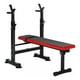 thumbnail image 1 of Press Banca Abdominal Reclinable Para Pesas Con Rack negro, 1 of 6