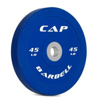 Parachoques Olímpico De Competición Cap Barbell, Azul, 20 Kg