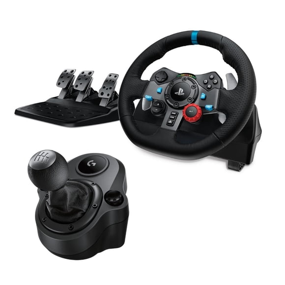 Volante Combo G29 PS5 PS4 PC + Palanca