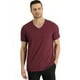 thumbnail image 2 of Polera Hombre Manga Corta Cuello V Burdeo Tallla M, 2 of 3