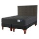thumbnail image 1 of Cama Europea Chic Black 2 Plaza Bd Masdesigngraf, 1 of 6