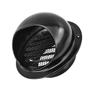 Magideal - Ventilación De Aire De Acero Inoxidable Ventilación De Lluvia Protección Completa De La Salida De Bricolaje En El Hogar Con Malla De Pantalla Para Uni 3 Pulgadas